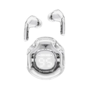 Acefast T8 Crystal color (2) Bluetooth earbuds white moon