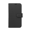 Wisecase iPhone 16 Plus Deluxe Wallet Folio Black