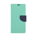 Wisecase Samsung Galaxy S25FE MERC Wallet --Cyan+Dark Blue