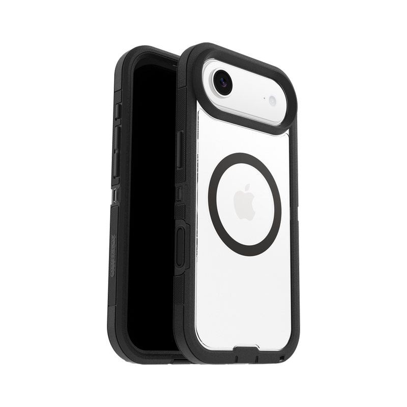 OtterBox Defender XT Pro case with Magnets & Cam Ctrl suits iPhone 17 Air - Dark Side Black