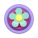 Popsnap Magnetic Phone Grip&Stand With Swappable Top Contrasting Flower