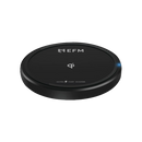 EFM 15W Wireless Charge Pad With USB to Type-C Charge Cable Black