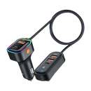 DEVIA Pro1 3A+2C 45W Full Compatible Fast Car Charger Black