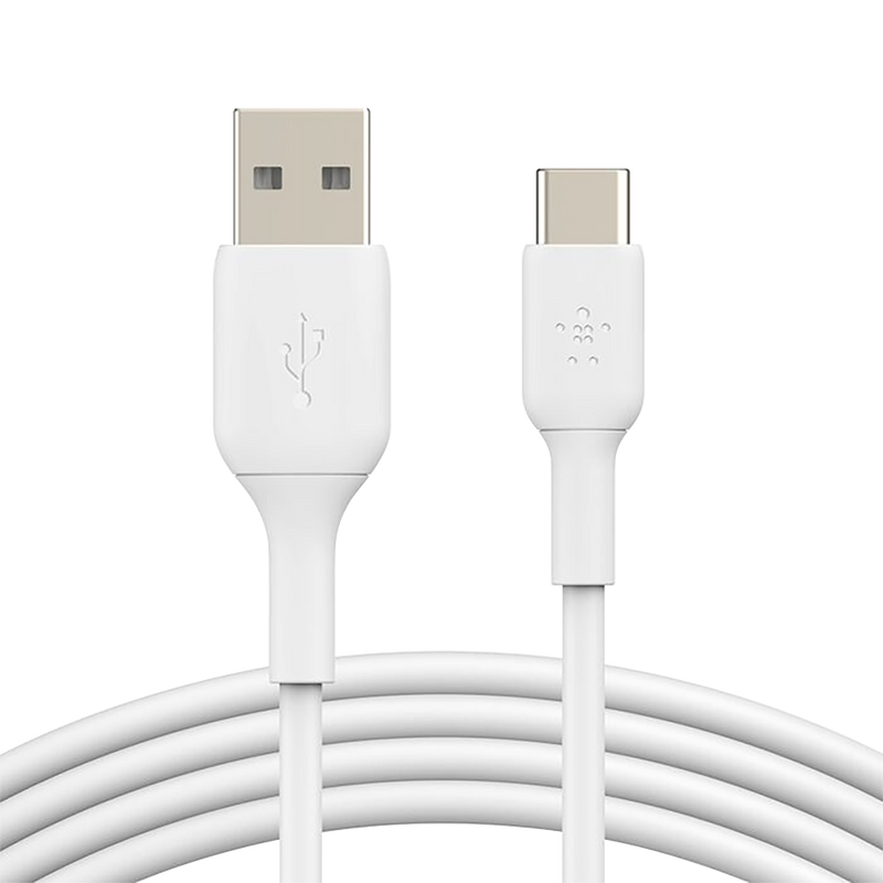 Belkin BoostCharge USB-A to USB-C Cable 15W 1M - White