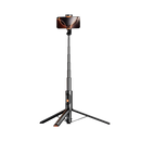 Dispho 1.5M Integrated Floor-standing Selfie Stick Black