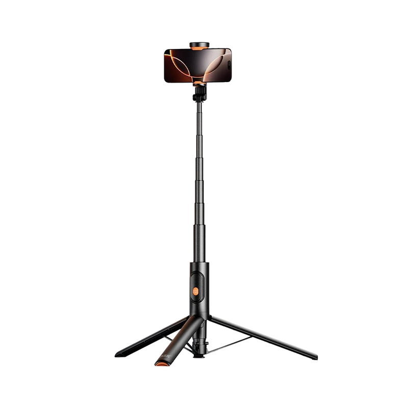 Dispho 1.5M Integrated Floor-standing Selfie Stick Black