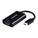 TOSHIBA USB-C TO HDMI WITH PD CHARGING Black