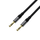 Acefast J10 3.5mm AUX Audio Adapter Cable Black