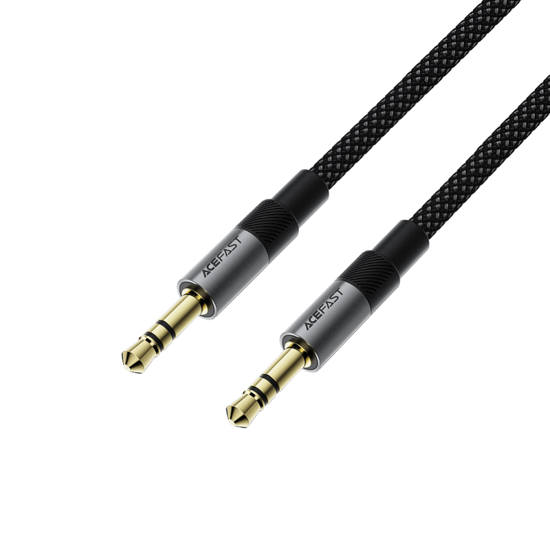 Acefast J10 3.5mm AUX Audio Adapter Cable Black