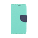 Wisecase iPhone 16e MERC Wallet Cyan+Dark Blue