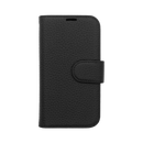 Wisecase iPhone 15 Pro Deluxe Wallet Folio Black