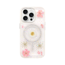 Wisecase iPhone 16 Pro Moda Print Magsafe Case White Chamomile