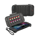 JSAUX Shock-Absorbent Storage Casetor Nintendo Switch2 Transparent-black