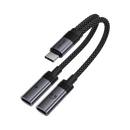 Acefast J14 USB-C 2-in-1 Charging Audio Adapter