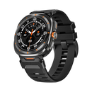 Machino MC-WS34 Premium Silicone Watch Strap for Galaxy Watch Ultra 47mm Black