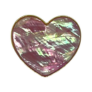 Doormoon Airsockets Heart Shell Purple Pearl