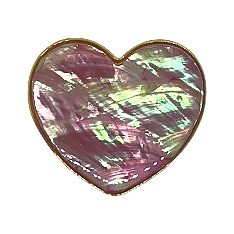 Doormoon Airsockets Heart Shell Purple Pearl