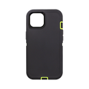 Wisecase iPhone 15 Toughbox Black+Green