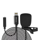 DEVIA Smart Series Wired Microphone (Lightning) Black