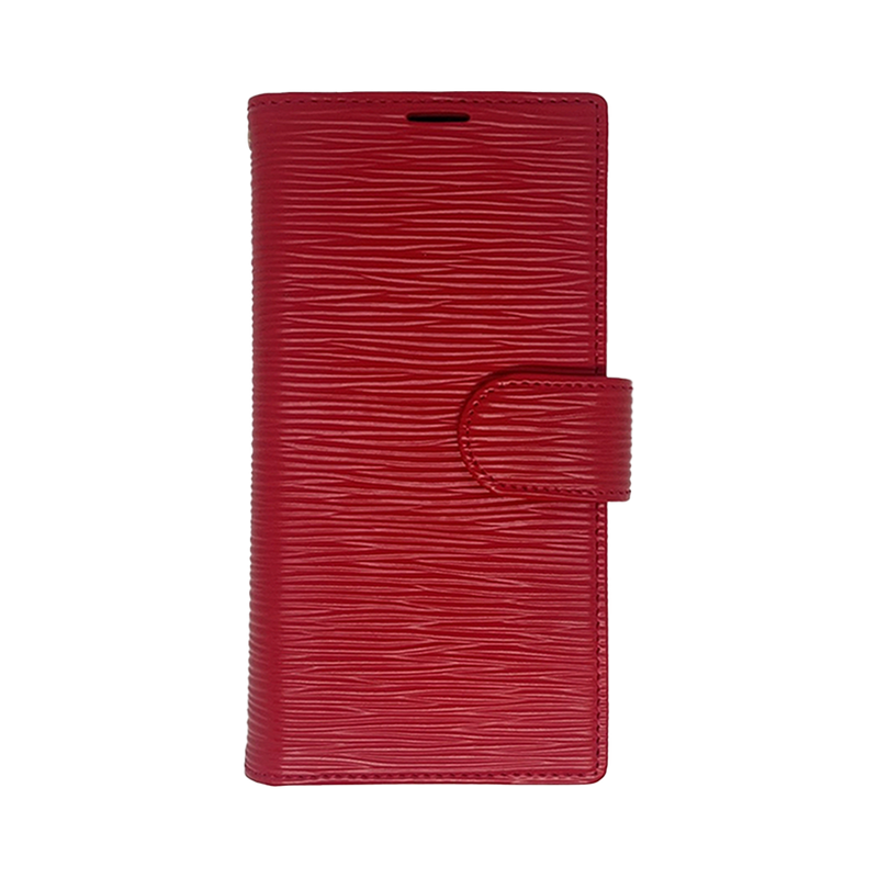 Wisecase Samsung Galaxy S24 Ultra Deluxe Wallet Folio Red