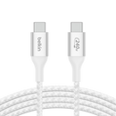 Belkin Boost Charge Pro USB-C to C 240W - Braided Cable - 2m White