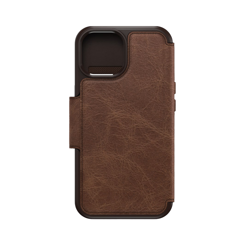 Otterbox Strada Folio MagSafe Case For iPhone 15 - Espresso