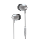 Sonicb Bold Metal Wired Earphone Silver