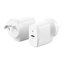 Alogic 20W Rapid Power USB-C Wall Charger + Cable White