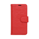 Wisecase Samsung Galaxy S25 Deluxe Wallet Folio Red