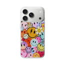 Love Tech iPhone 17 Pro Magnetic Back Panel Happy Faces