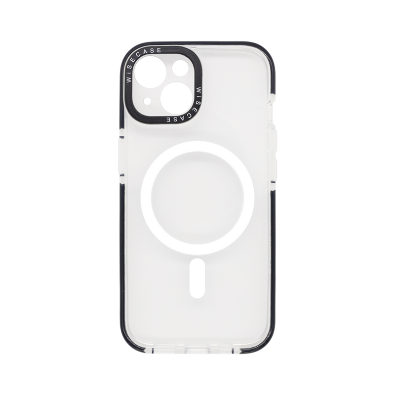 Wisecase iPhone 15 Impact Magsafe Black