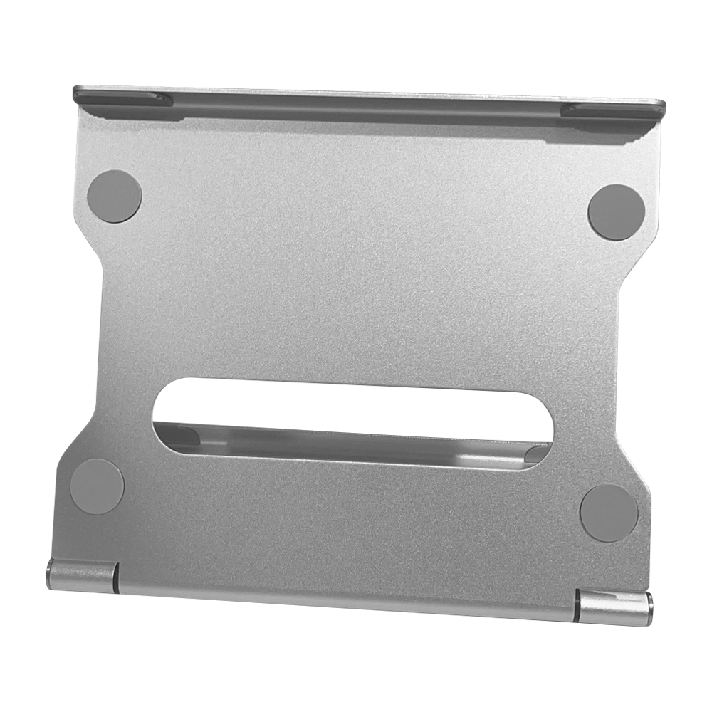Wisecase Computer Wisecase Laptop Stand Aluminium Silver