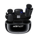 Acefast R2 Wireless Lavalier Microphones Black