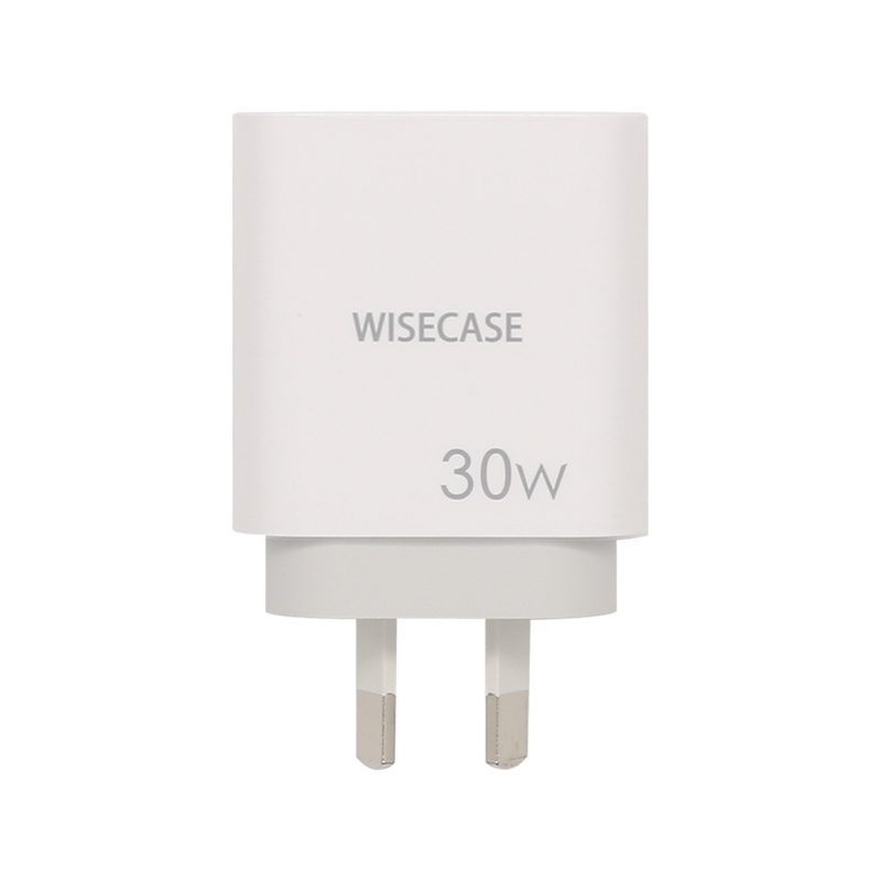 Wisecase GS-W30A0936 Gan30W AU Wall Charger White