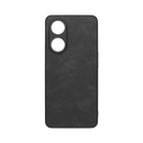 Wisecase OPPO A98 5G PU Protective Cover Black