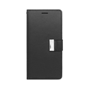 Wisecase iPhone 16 Pocket Diary Wallet - Black
