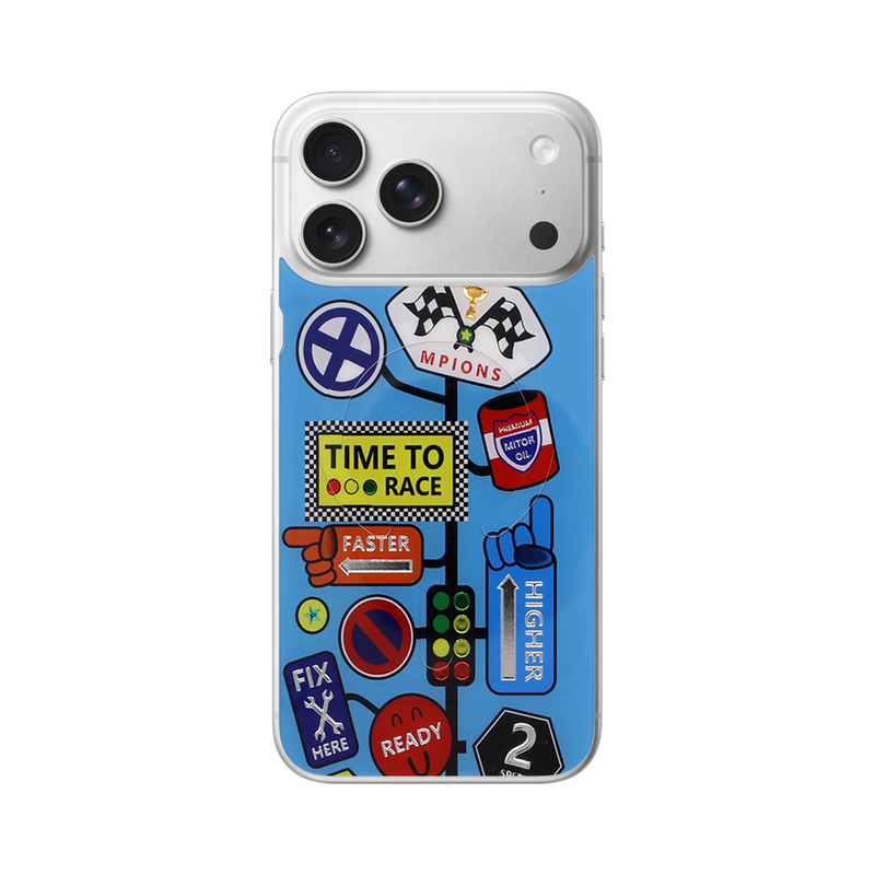 Love Tech iPhone 17 Pro Max Magnetic Back Panel Bushland Racing Memories