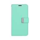 Wisecase iPhone 17 Pro Pocket Diary Wallet Cyan
