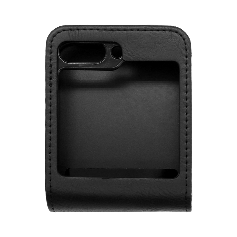 Wisecase Sam Galaxy Z Flip 5 Wallet PU Case Black