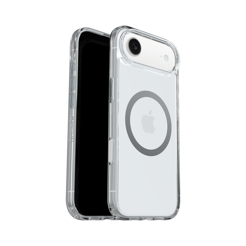 OtterBox Symmetry Clear case with Magnets & Cam Ctrl suits iPhone 17 Air - Clear