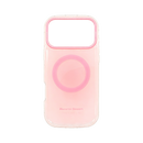 Wisecase iPhone 17 Pro Max Moda Print Magsafe Case  Opal Pink