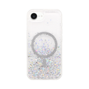 Wisecase iPhone 16E Moda Print Magsafe Case Silver