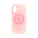 Wisecase iPhone 17 Moda Print Magsafe Case Opal Pink