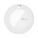 MiLi MiTag Go - Android Item Finder with Key Ring White