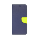 Wisecase Sam Galaxy A34 5G MERC Wallet --Dark Blue+ Green