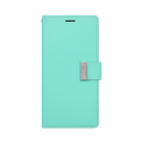 Wisecase iPhone 16 Pocket Diary Wallet Cyan