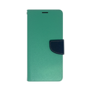 Wisecase Samsung Galaxy A15 5G MERC Wallet --Cyan+Dark Blue