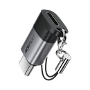 Acefast J19 Lightning to USB-C Adapter Metal Gray