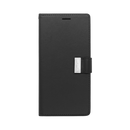 Wisecase iPhone 16 Plus Pocket Diary Wallet - Black