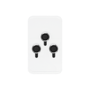 Doormoon iPhone 11/11Pro/11ProMax/12/12mini Camera Film Silver ---3Pcs/Pack